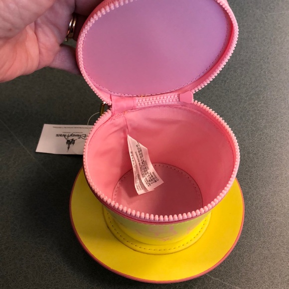 Disney Bags Disney Tea Cup Spin Me Clutch Wristlet Nwt Poshmark